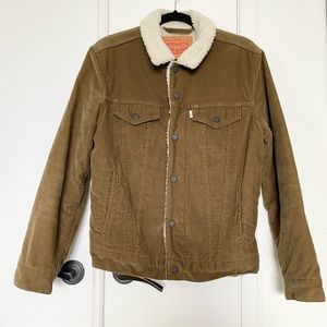 Levi’s Corduroy Jacket with Sherpa Lining